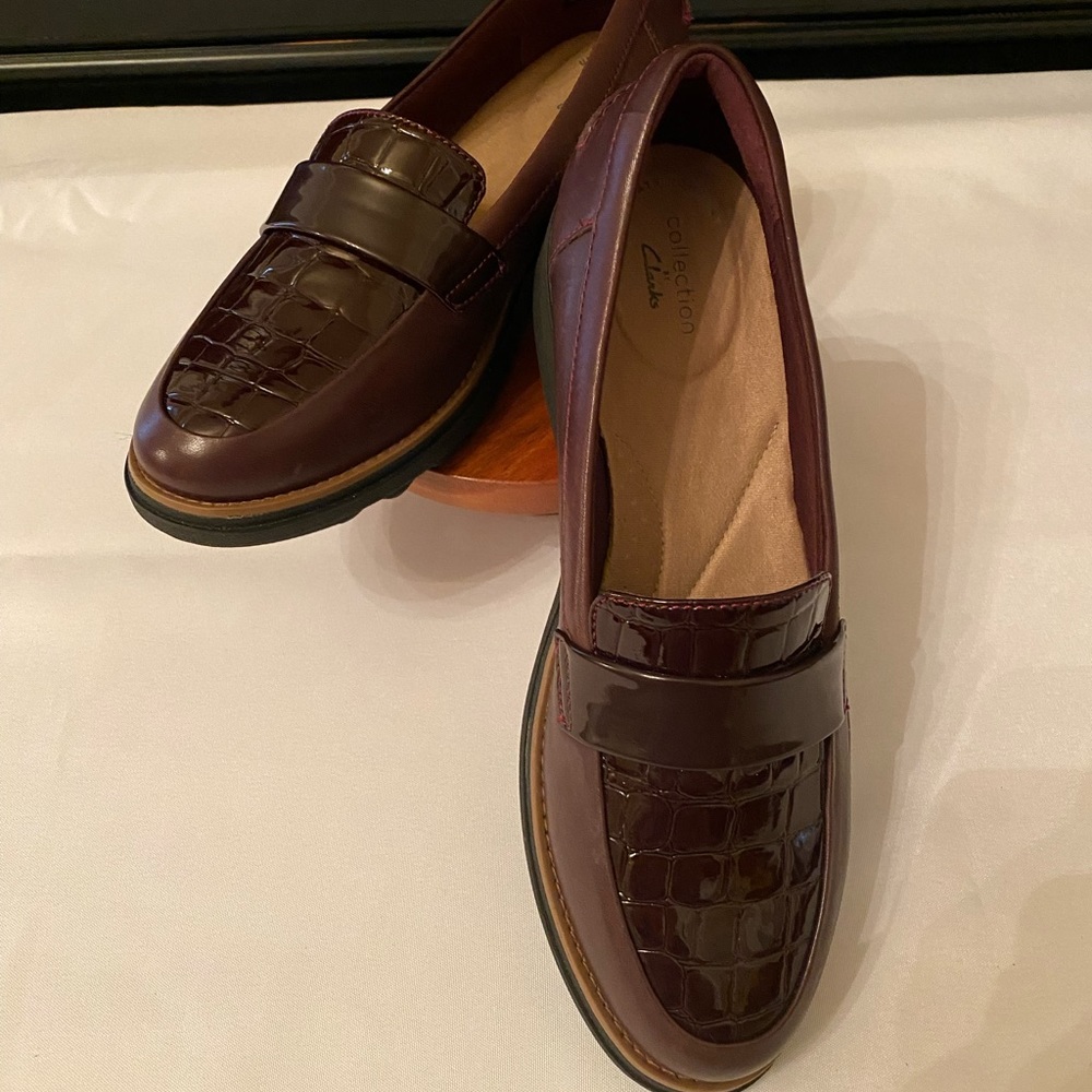 Clarks Collection Sharon Gracie Penny Loafer Worn Once